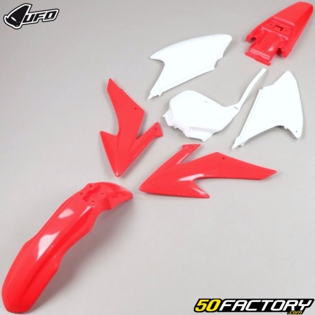 Honda CRF 230 F Fairings Kit (2008 - 2014) UFO red and white