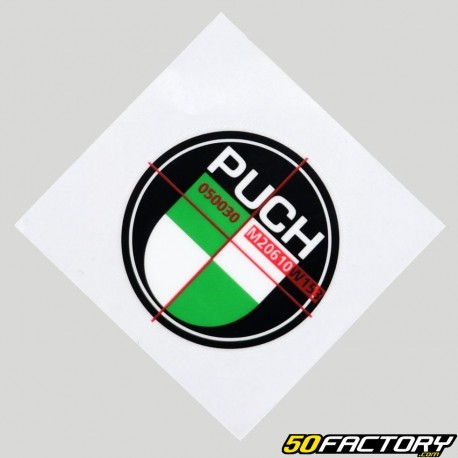 Aufkleber 4 cm Puch-Logo