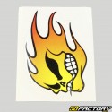 Fire head sticker 8x11 cm