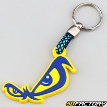 Bad Eyes rubber key ring