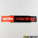 Adesivo Aprilia Racing 4.6x22 cm rosso e nero