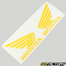 Stickers logo Honda 11x8 cm jaunes (lot de 2)