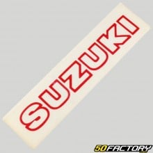 Sticker Suzuki 19x3 cm rouge