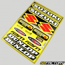 Adesivos Suzuki , Dunlop 30x20 cm (folha)