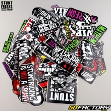 Adesivi Stunt Freaks Team (100 pezzi)