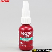 Bloqueio de rosca verde (cola antiafrouxamento force alta) Loctite 603ml vedantes com 10ml