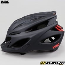 Wag Bike Neutron black and matte red cycling helmet
