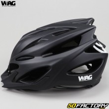 Casco ciclista Wag Bike Neutron negro y blanco mate