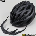 Casco ciclista Wag Bike Neutron blanco y negro mate