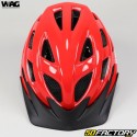 Capacete de ciclismo infantil Wag Bike MTB vermelho