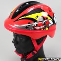 Casco de bicicleta para niños Car  rojo