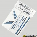 Blue Tomos Standard stickers (sheets)
