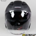 Casco jet Nox NXNUMX negro mate