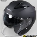 Casco jet Nox NXNUMX negro mate