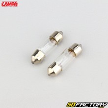 Llampadine siluro SV 7-8 12V 5W Lampa (lotto di 2)