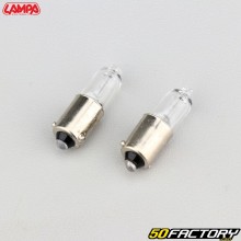 Lâmpadas indicadoras de direção de pino escalonado H6W 12V 6W Lampa (lote de 2)