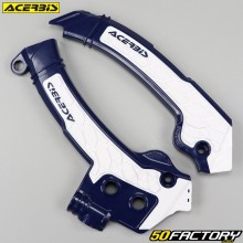 Husqvarna FC frame guards, FX 250, 350, 450 ... (since 2023) Acerbis blue and white