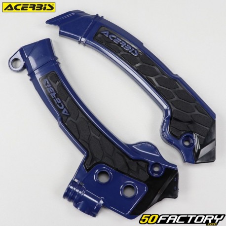 Husqvarna FC frame guards, FX 250, 350, 450 ... (since 2023) Acerbis blue and black