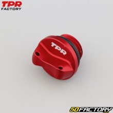 Clutch cover oil fill cap AM6 Minarelli TPR Factory red