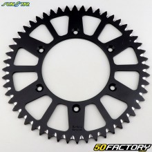 Couronne 52 dents alu 520 Gas Gas EC 250, Husaberg FC 550, KTM EXC 200... Sunstar noire