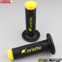 Puños Ariete Vulcan Grip negro y amarillo