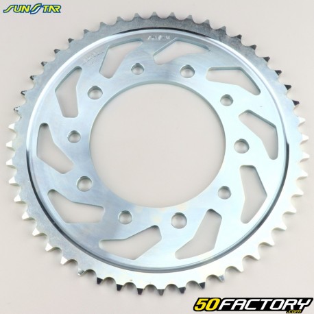 Rear sprocket 48 steel teeth 530 Honda CBR 600 F, 1000 CBF, 1300 CB... Sunstar gray