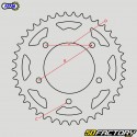 Rear sprocket 44 teeth steel 525 Aprilia GT Shiver 750, ETV 1200 Caponord... Afam black