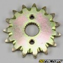 Gearbox output sprocket 15 teeth 420 Honda CRF 50 F, CR 80...