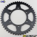 Rear sprocket 47 teeth steel 525 Suzuki GSX-R 1000, Yamaha MT07 ... Afam black