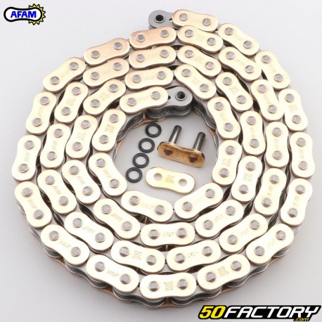 525 reinforced chain (O-rings) 102 links Afam XHR3 gold