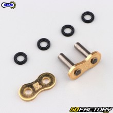 Reinforced XNUMX chain quick coupler (O-rings) Afam  XSRXNUMX gold to rivet