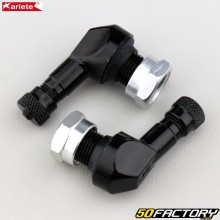 Ariete 11.3 mm aluminum angled valves black