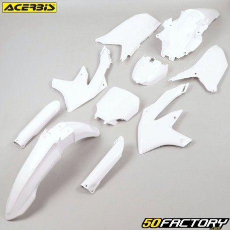 Kit carénages Yamaha YZF 250 (depuis 2024), 450 (depuis 2023) Acerbis blanc