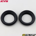 Caches poussière de fourche 36x48x14 mm Kawasaki KX 80, 85... (depuis 1998) KYB