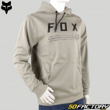 Hooded sweatshirt Fox Racing No Stop green
