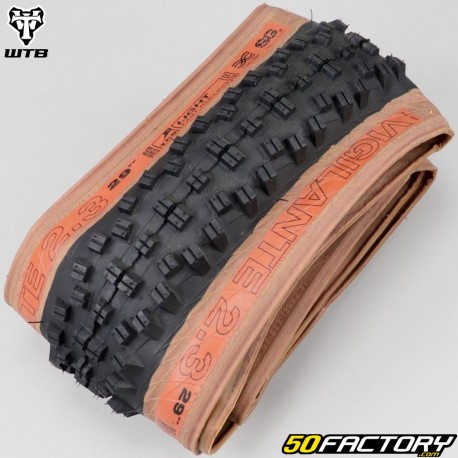 XNUMXxXNUMX (XNUMX-XNUMX) Cubierta de bicicleta WTB Vigilante TLR Soft Bead Brown Sidewall