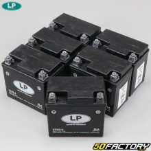 Baterías Landport YTX5L-BS SLA 12V 4Ah mantenimiento sin ácido Derbi DRD Pro, Malaguti,  Booster,  Trekker,  Agility... (lote de 6)