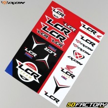 Stickers LCR Honda Team 29x21.5 cm Ixon (planche)