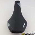 Selle vélo "VTT" 270x145 mm noire, grise et blanc