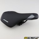 Selle vélo "VTT" 270x145 mm noire, grise et blanc