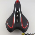 270x150 mm &quot;MTB/trekking&quot; bicycle saddle black, red and whitem