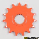 Pinion AM6 Minarelli 15 teeth 420 orange