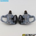 SPD-SL automatic pedals for Shimano PD-R550 gray road bike