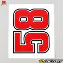 Sticker number 58 Marco Simoncelli