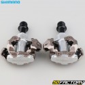 SPD automatic pedals for Shimano PD-M540 mountain bike silver