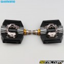 SPD automatic pedals for Shimano Saint PD-MXNUMX mountain bike black