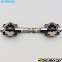 Pedales automáticos SPD para bicicleta de montaña Shimano XTR PD-MXNUMX negros