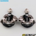 Pedales automáticos SPD para bicicleta MTB Shimano Deore XT  PD-MXNUMX negro