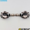 Pedales automáticos SPD para bicicleta MTB Shimano Deore XT  PD-MXNUMX negro