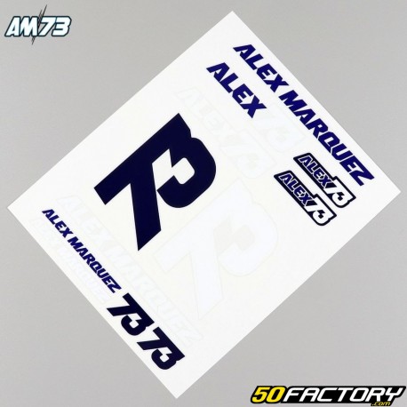 Stickers 73 Alex Marquez 20x24 cm (sheet)